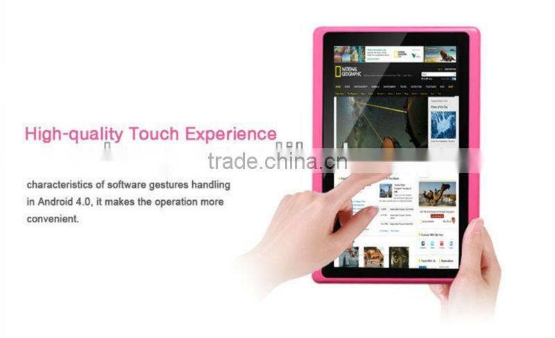 7inch ultra thin android tablet pc Li-Polymer battery mini tablet pc