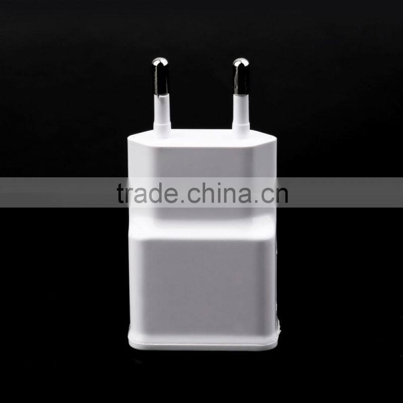 EU Plug Wall Charger + USB Data Cable for SamSung Galaxy Note2 II N7100 S4 S3 Wholesale