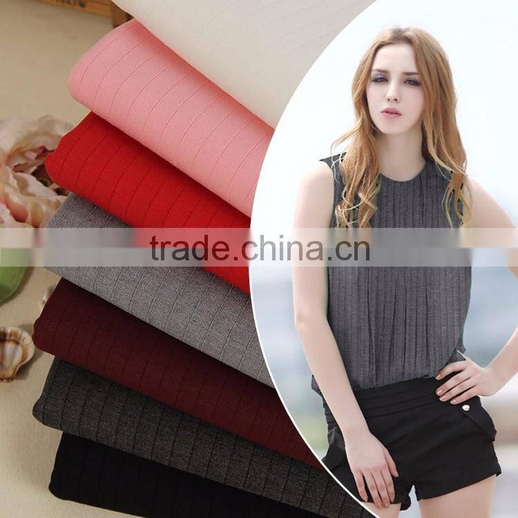 Striped Jersey Knit Fabric