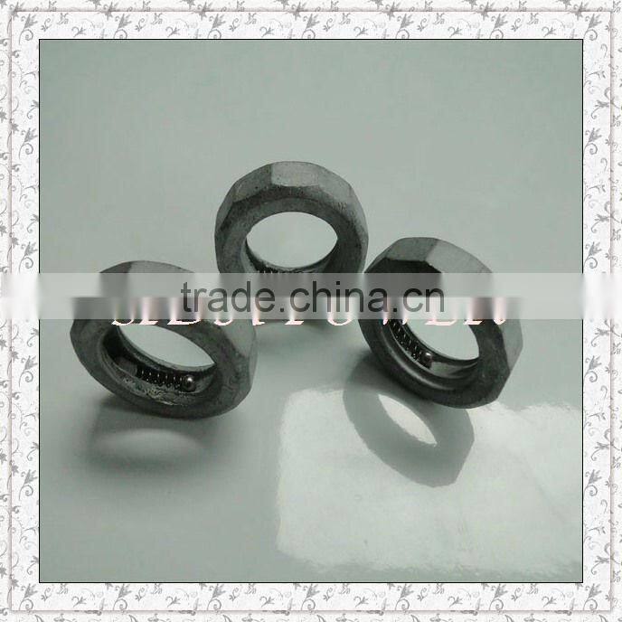 carbon steel zinc plating self-locking thin nut