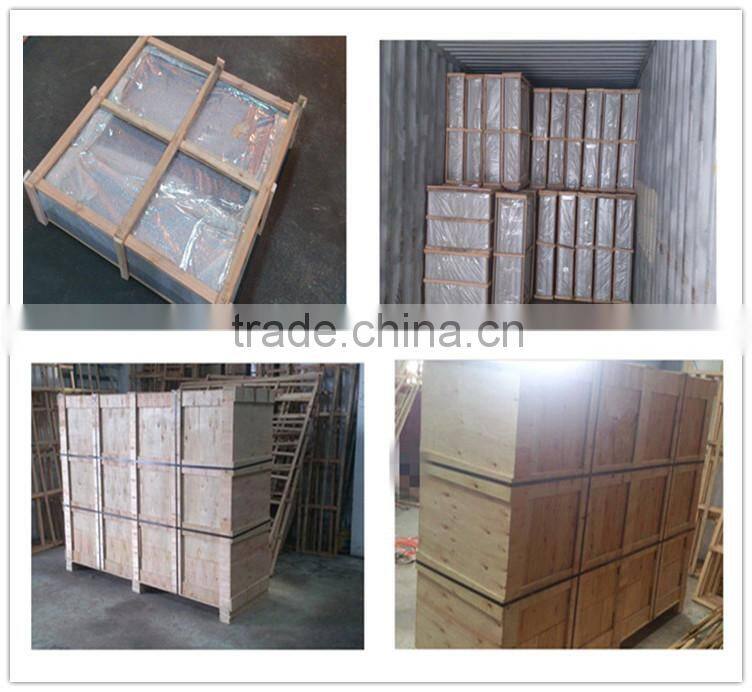 Wood grain aluminum bay window