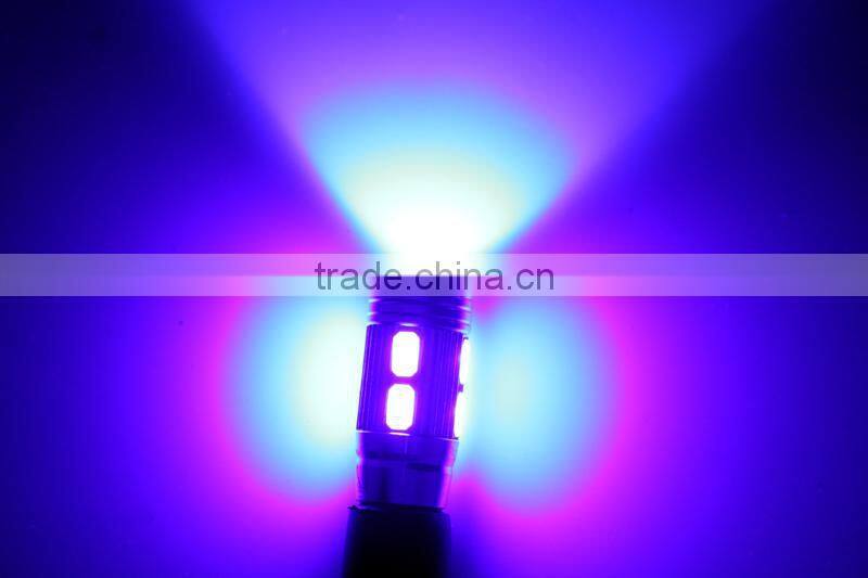 Wholesale led auto light red/green/yellow/pink/blue/ice blue 12V W5W 194 147 152 T10 led car light