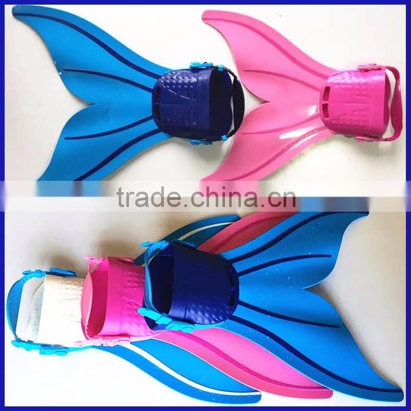 Children style Rubber Diving Swim mono fins