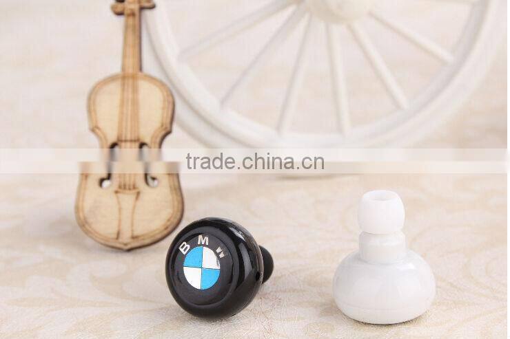 Hot sell invisible bluetooth super mini ear phone for iphone5