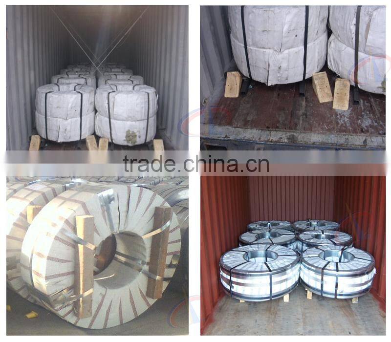 Z120 galvanized steel strip coils