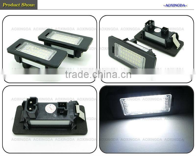 Error free high quality LED number plate light for E39 E60 E92