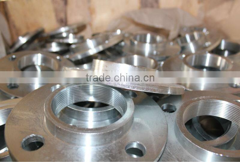 Black ANSI Standard Carbon Steel Flange