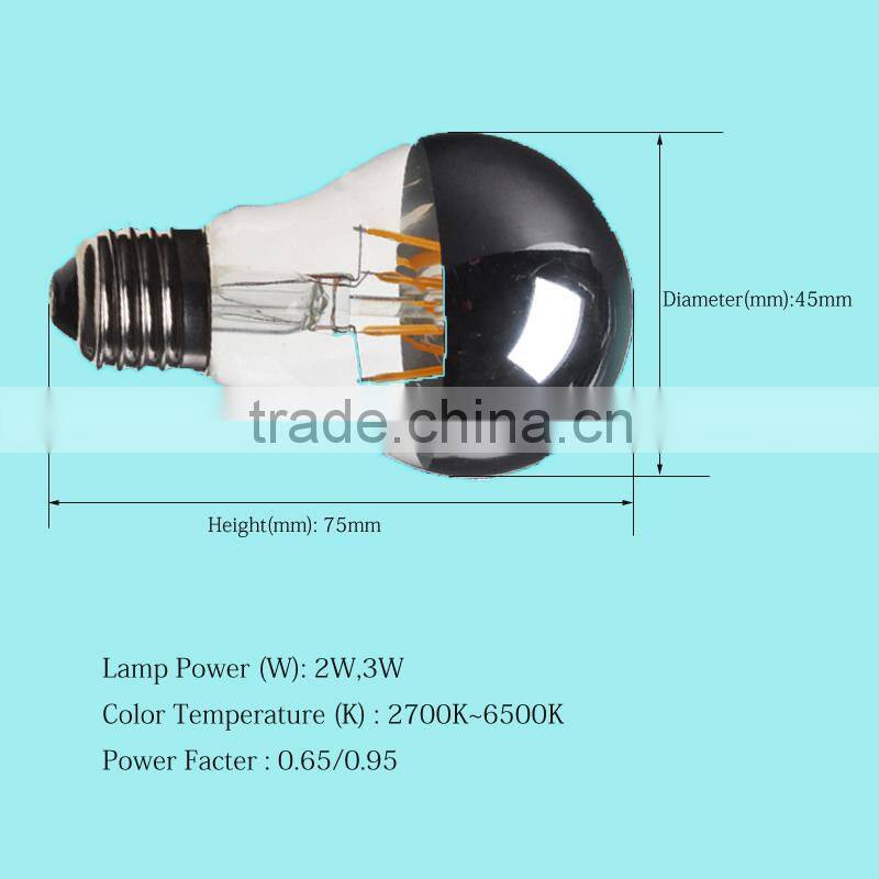 New Products G45 220 E14 SMD LED 3W Housing CE RoHS Alibaba 3W