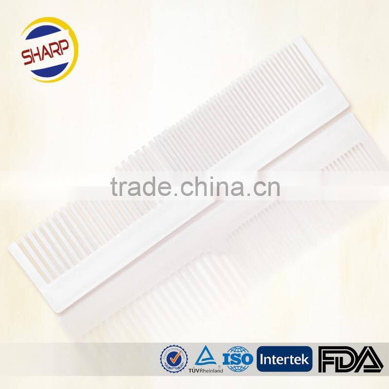 Customized disposable hotel cheap plastic hair comb