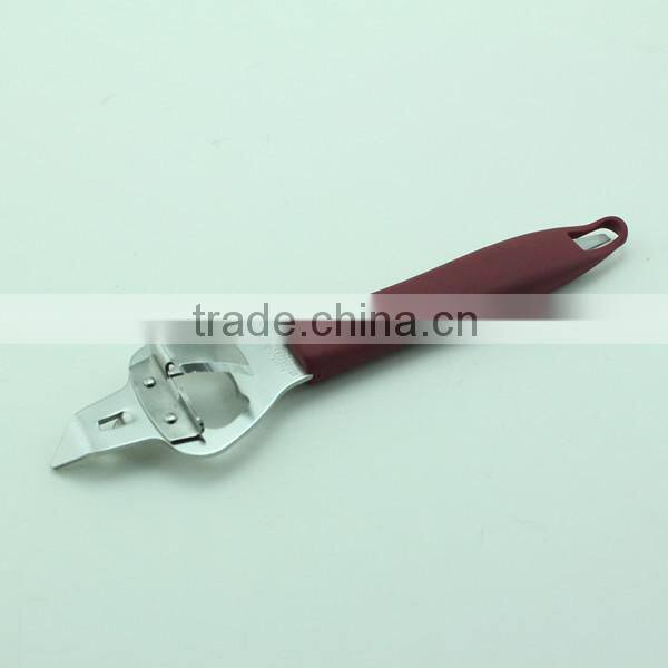 Easy Safety Kitchen Manual Bottle Can Opener With Soft Comfort Grip Handle