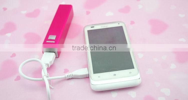 Christmas gift powerbank Portable 2000mAh 2200mAh 2600mAh aluminium mobile power bank Portable External Battery Charger