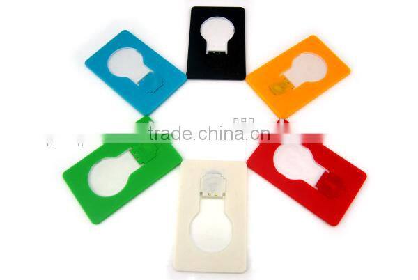 Pocket Mini credit card bulb Led Lamp