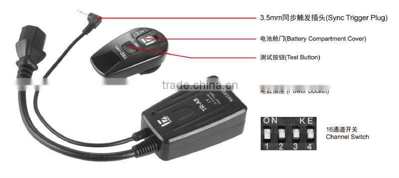 JINBEI New TR-A8 Digital Photo Flash Trigger, Photo Studio Flash Accessory, Photographic Equipment