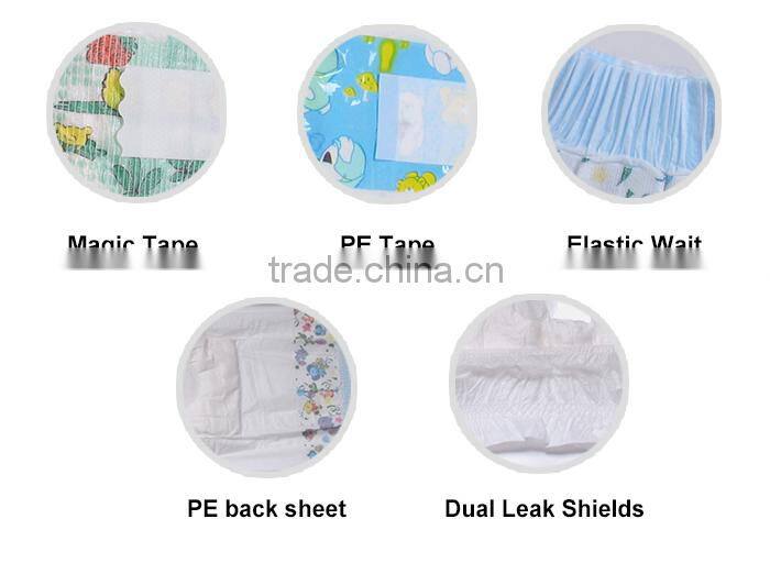 dry surface disposable baby diaper and absorption type diaper manufacturing