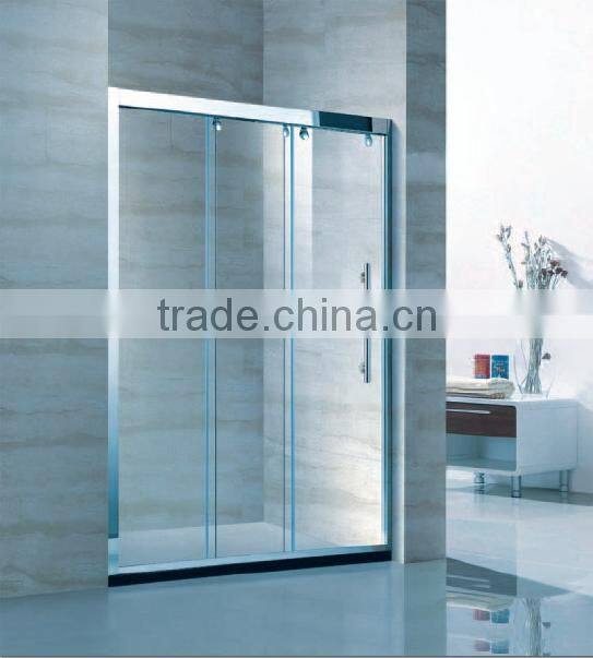 Clean Glass Opaque Glass Shower Glass Floding shower cubicle prices (KD4201)