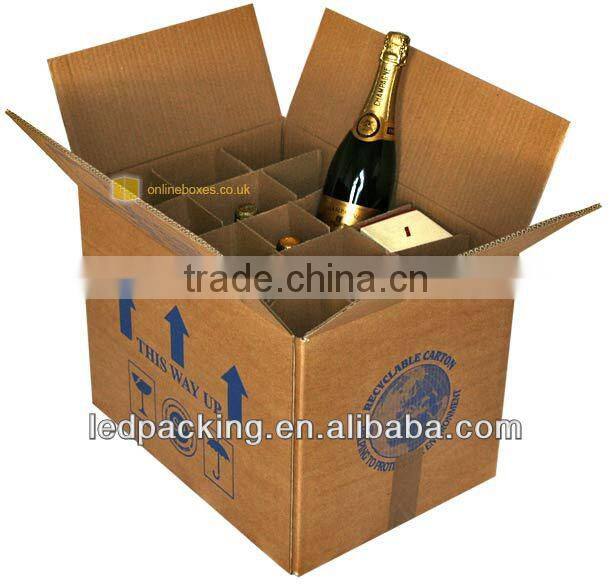 Corrugated Carton Beer Packaging Box