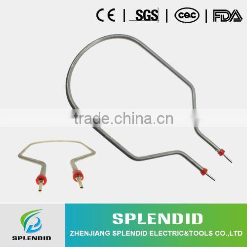 Tubular heating element for egg incubator