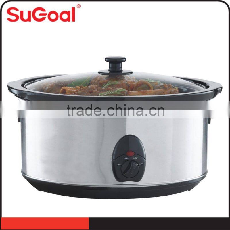 3.5L Chinese inner pot Slow Cooker with CE Rohs certs