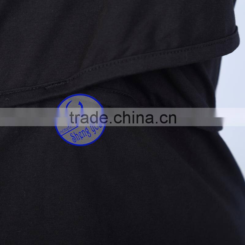 Short sleeve breastfeeding nursing clothes nursing clothes