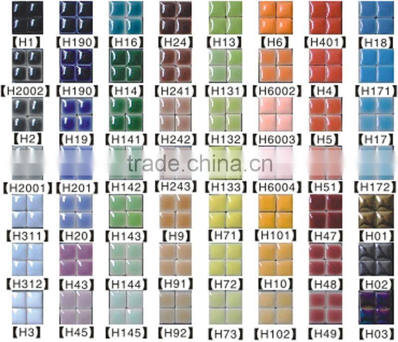 Custom dolphin pattern design swimming pool mosaic tile for pool