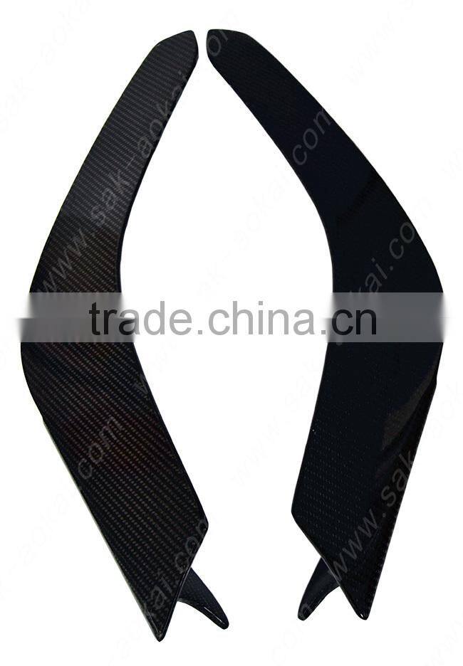 100% real carbon fiber car front splitter flap for universal using