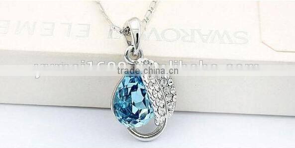 Platinum Plating 925 Sterling Silver Jewelry Set Micro pave