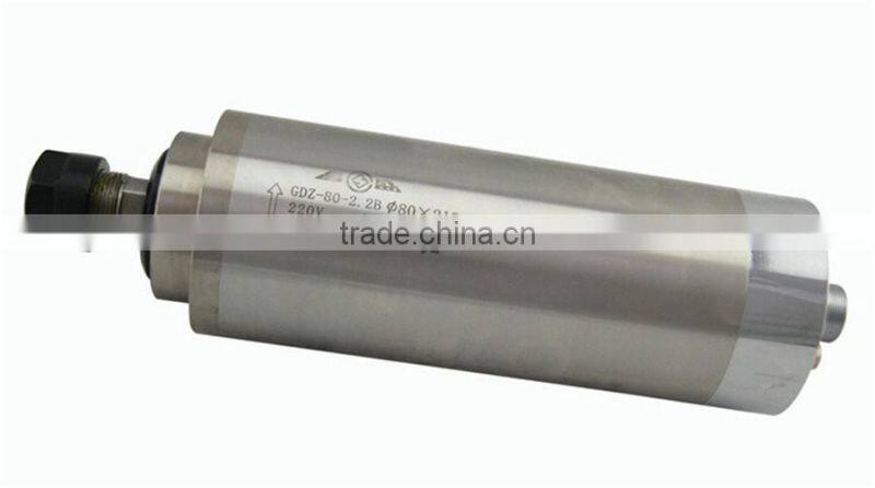 GDZ80-2.2B Toauto 2.2kw 24000rpm water cooled ac spindle motor