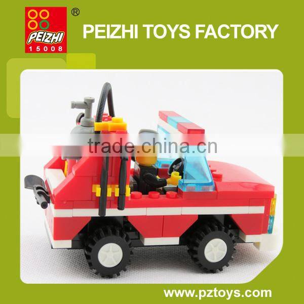 PEIZHI 3 In1 Hot Sale Educational Transformable robot Plastic Toys Building Blocks