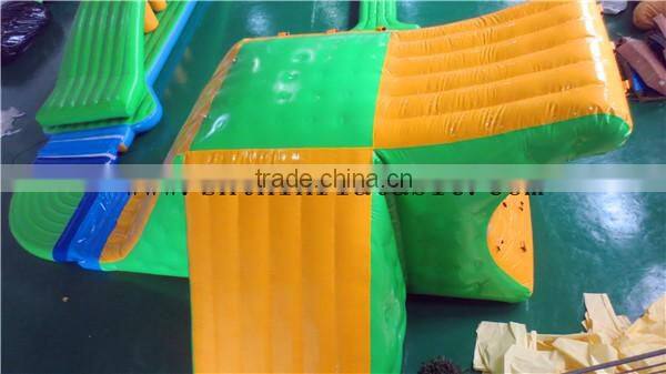Adult inflatable water park, inflatable floating water park