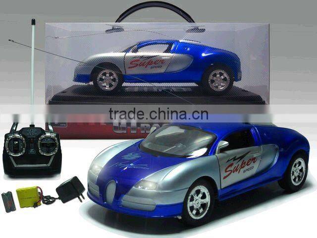 1:18 4CH R/C CAR WITH LIGTH AND MUSIC BATTERY INCLUDED