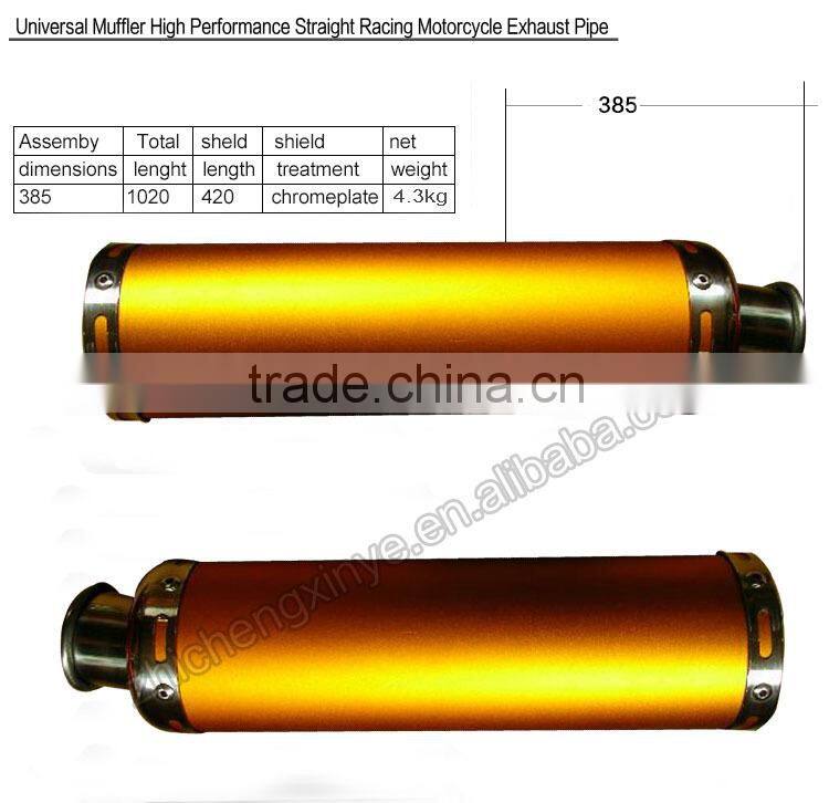 Universal Muffler High Performance Straight Racing Motorcycle Exhaust Pipe