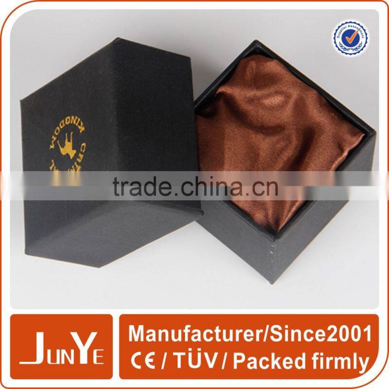 bulk sale high quality hot stamping custom logo printed jewelry boxes