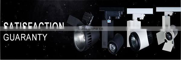 COB 25w led track lighting retail spot wall lamp rail spotlights replace halogen lamps white black