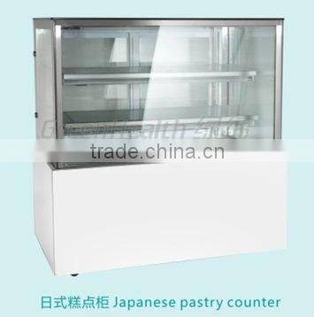 Japanese pastry&cake display counter cooler