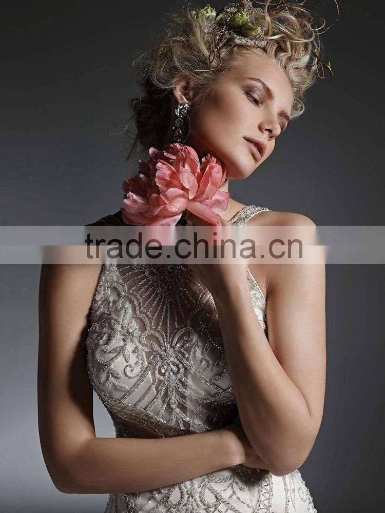 custom popular newest hot sell high quality wedding dress clips