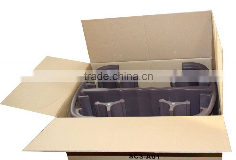 SCC brand LLDPE adjustable dish cart used in hotel & restaurant