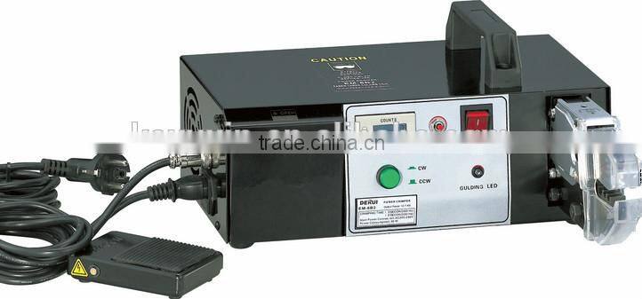 EM-6B3 crimping & cutting & stripping machine for different cable lugs /Pedal electric type terminal crimping machine
