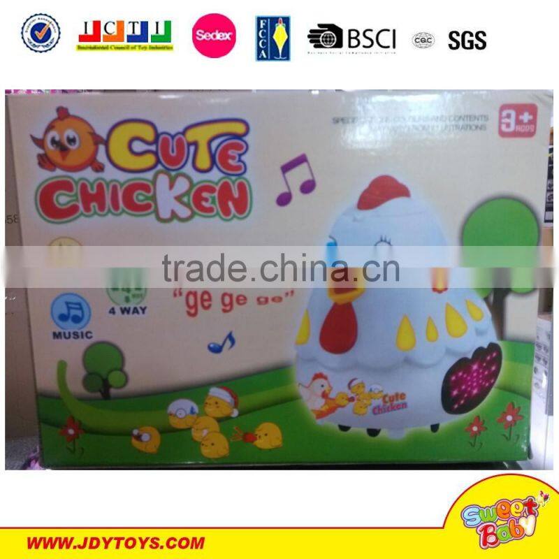 4 channels remote control car chicken animal 3D light and music toy