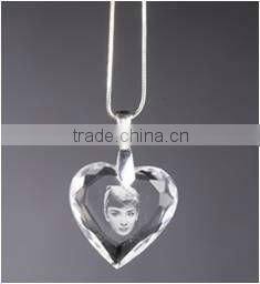 Inspired Technical 3D image crystal trophy higher resolution laser inside photo engraving machine