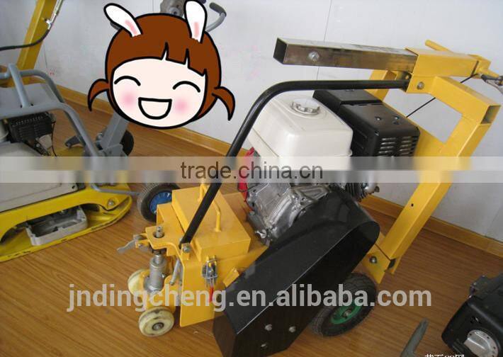 small concrete scarifier in road equipment