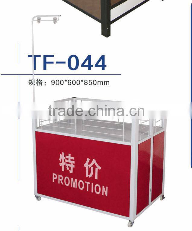 suzhou supermarket promotion desk supermarket shelf