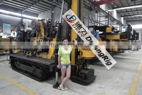 Borehole rock drilling machine DFQ-150W portable water well drilling rigs for sale
