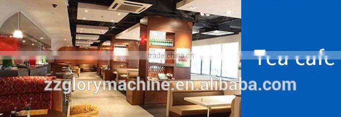 stainless steel ice cream display showcase