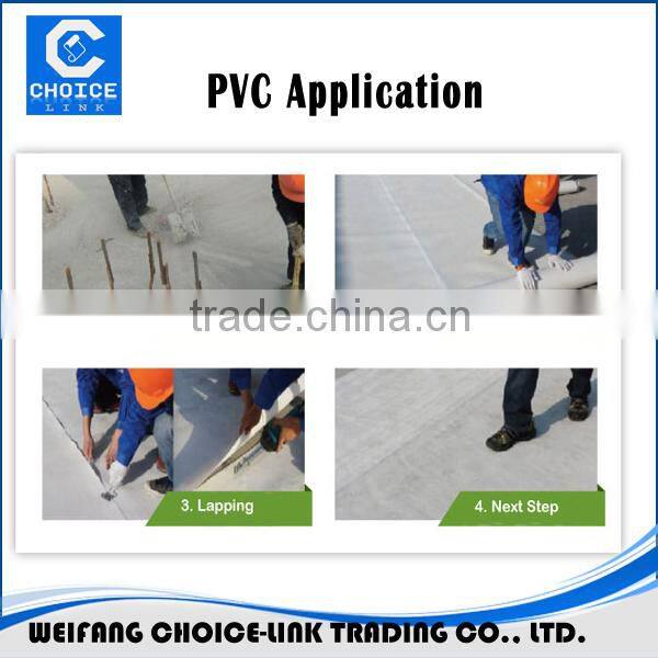 PVC waterproof roofing sheet