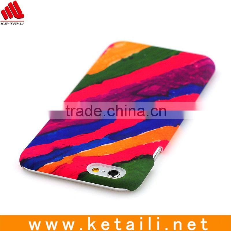 Customize Plastic Mobile phone casing for iphone 6 with silk screen