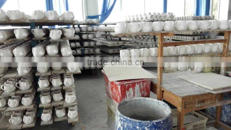 Elegant light blue cement decorative candle jars with copper lid match wedding ornament