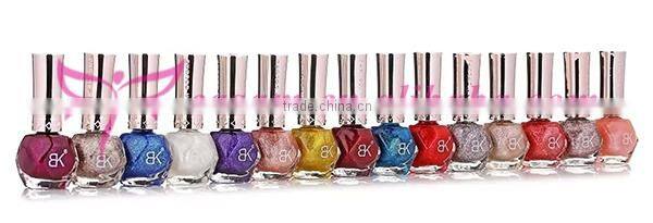 2015 new BK crystal sand nail polish