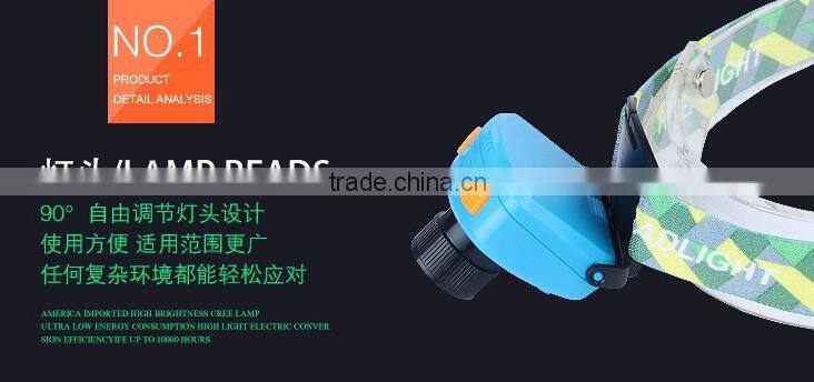 Mini Sensing Headlight 50Meter Distance Head Torch Lamp Cap/Hat Light For Reading Fishing Camping