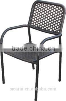 Outdoor pe wicker chair