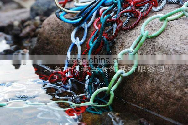 2.6-2.8mm thickness gold color curb chain 18.5*12.6mm